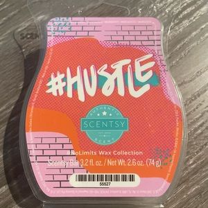 Scentsy #nolimits collection 
#HUSTLE wax bars